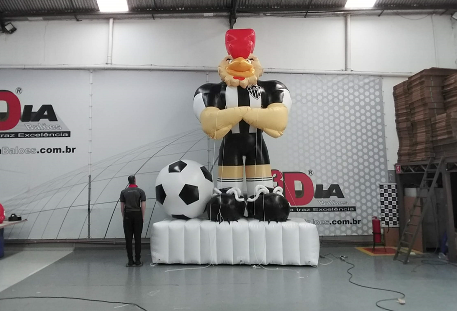 mascote inflavel